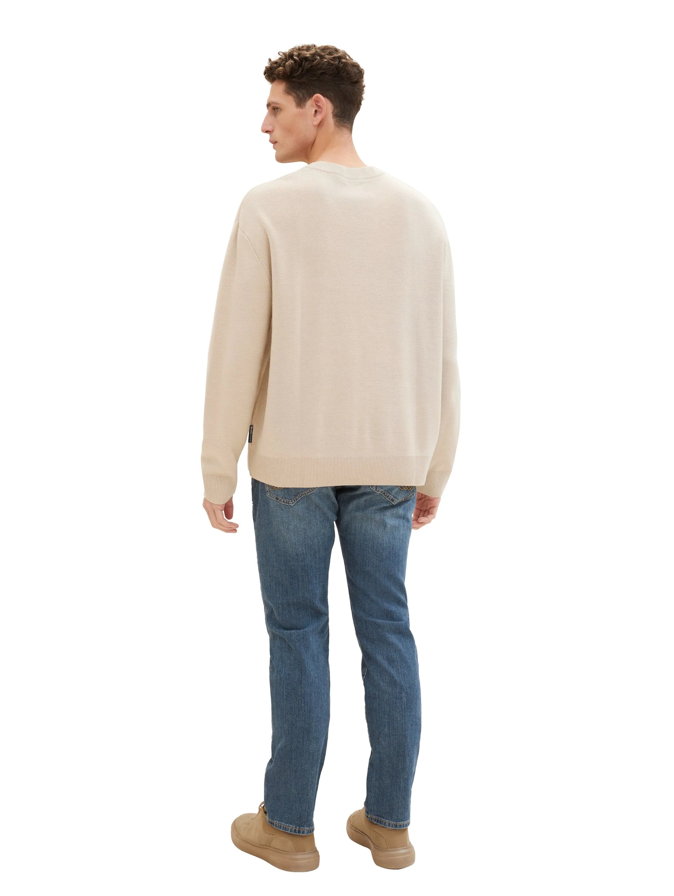 Tom Tailor Blue Denim Men Josh Regular Slim Jeans SKU: 1035878_10110 Image 04