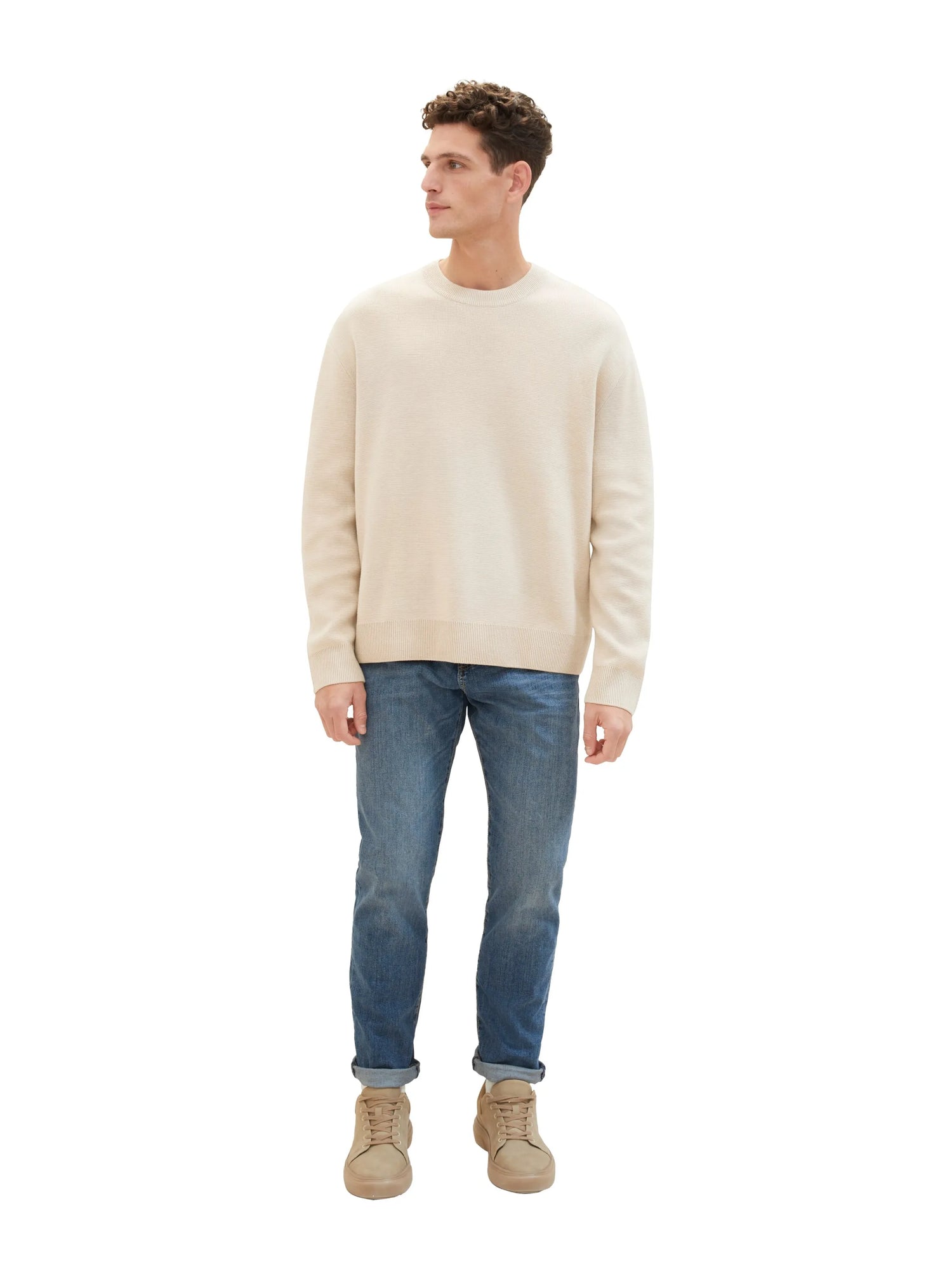 Tom Tailor Blue Denim Men Josh Regular Slim Jeans SKU: 1035878_10110 Image 06