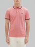 Tom Tailor Berry Red Two Tone Men Basic Polo Shirt SKU: 1035900_32013 Image 00