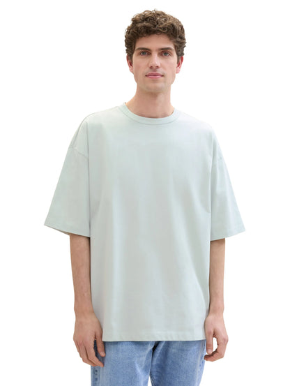 Denim Tom Tailor Sea Foam Men Oversized T-Shirt SKU: 1035912_17549 Image 04