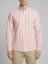 Tom Tailor Red Off White Stripe Men Gestreiftes Hemd SKU: 1036219_31787 Image 00