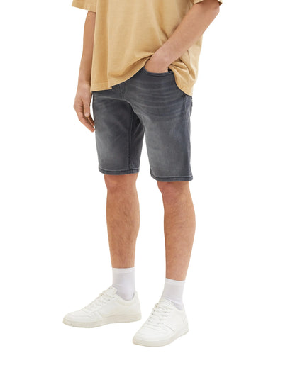 Denim Tom Tailor Dark Stone Black Black Denim Men Jeansshorts SKU: 1036266_10273 Image 01