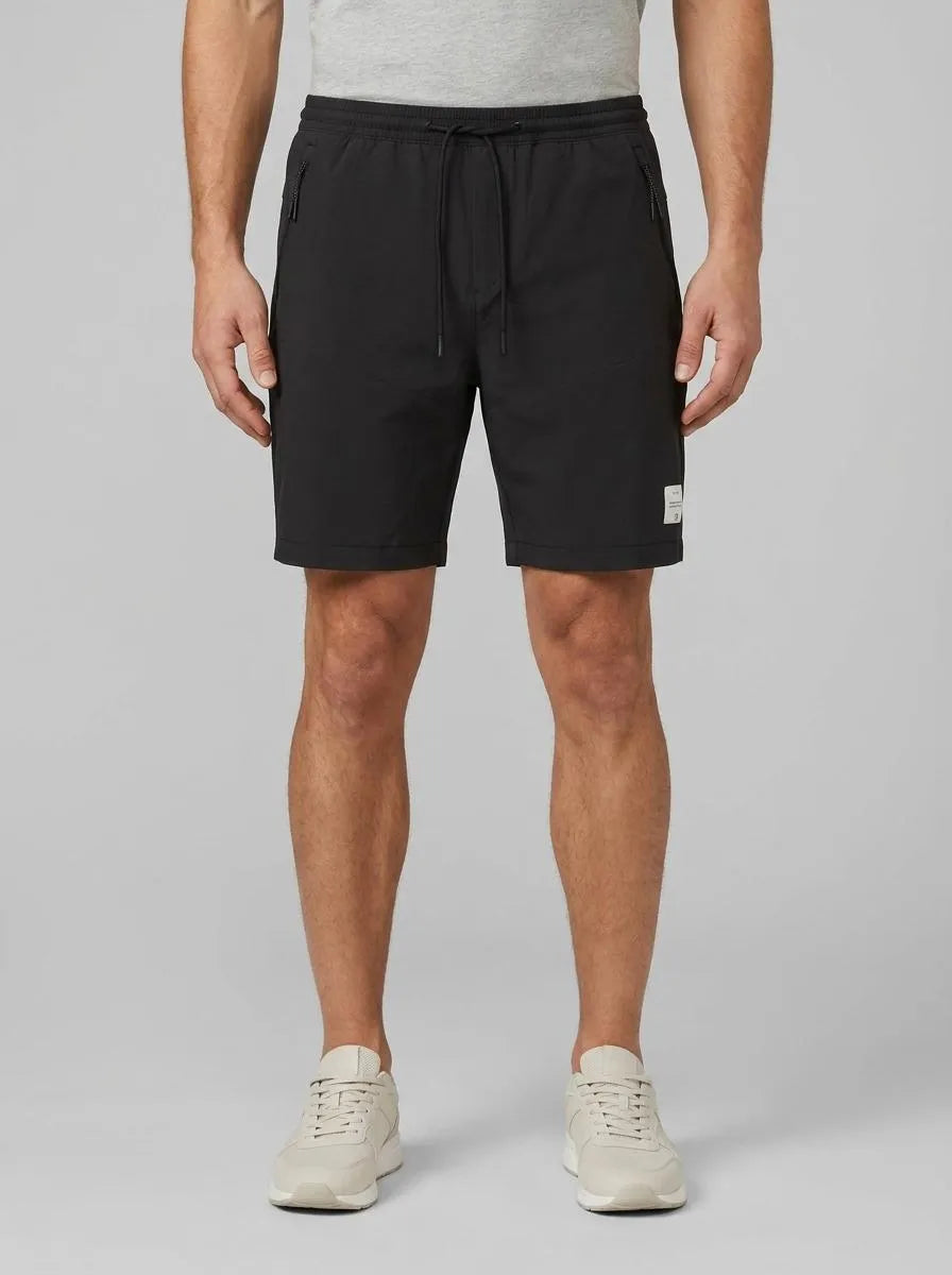 Denim Tom Tailor Black Men Relaxed Shorts SKU: 1036278_29999 Image 00
