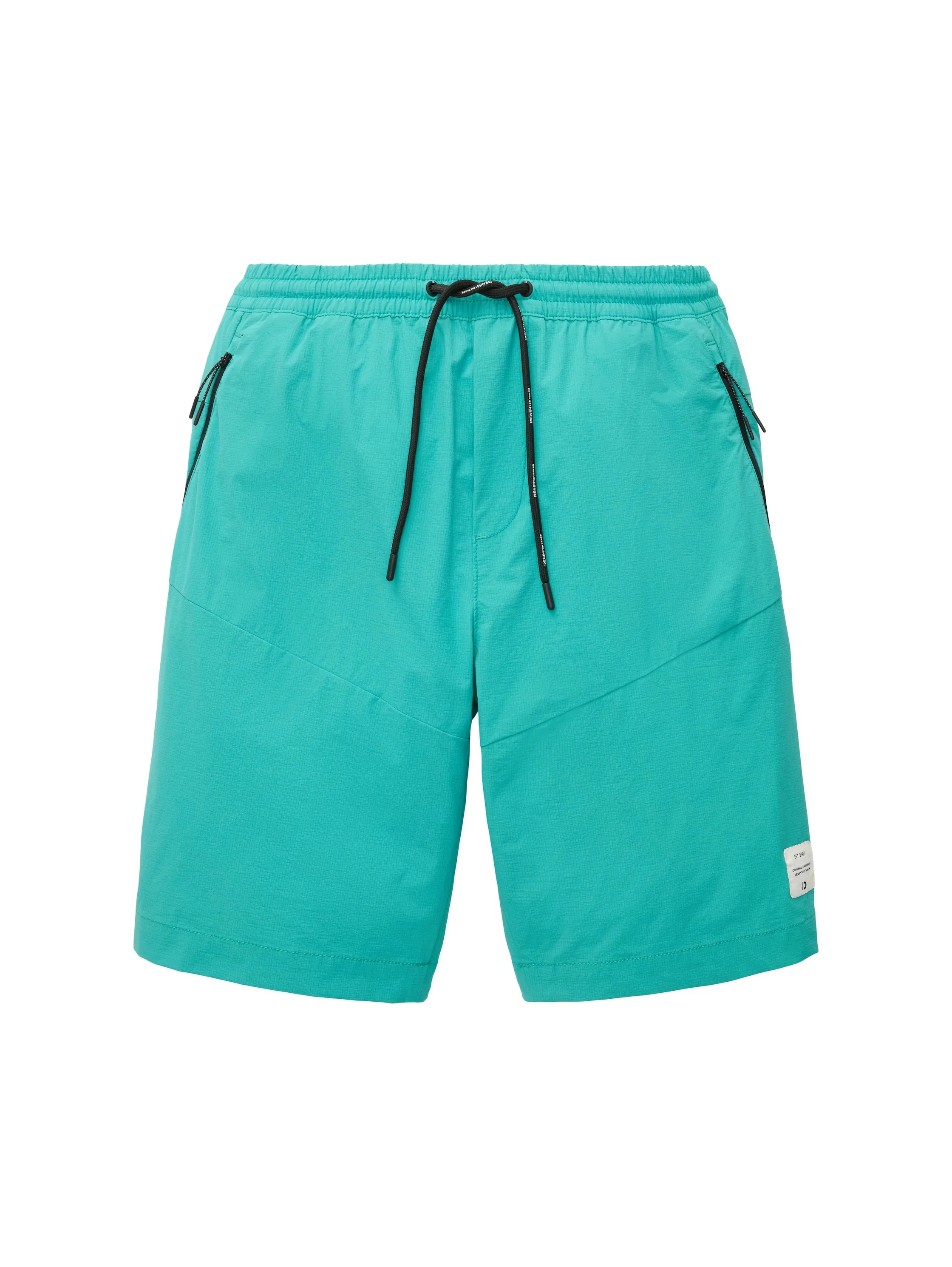 Denim Tom Tailor Deep Turquoise Men Relaxed Shorts SKU: 1036278_31044 Image 08