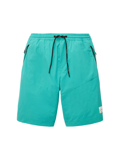 Denim Tom Tailor Deep Turquoise Men Relaxed Shorts SKU: 1036278_31044 Image 08