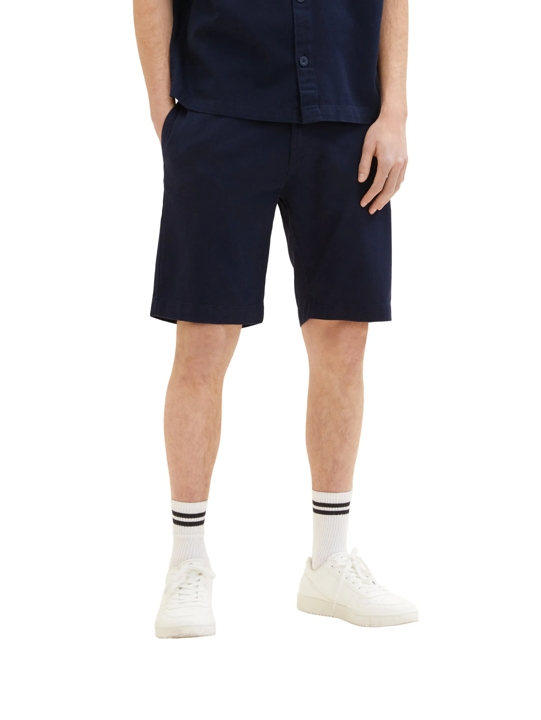 Denim Tom Tailor Sky Captain Blue Men Chino Shorts SKU: 1036282_10668 Image 01