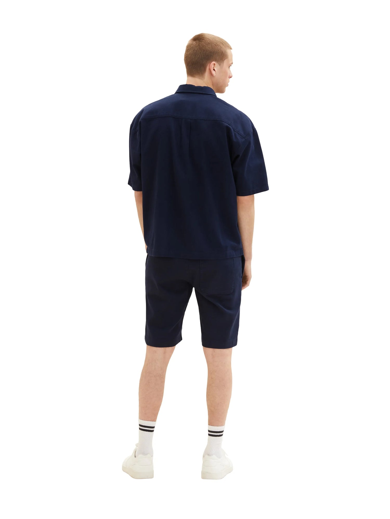Denim Tom Tailor Sky Captain Blue Men Chino Shorts SKU: 1036282_10668 Image 04