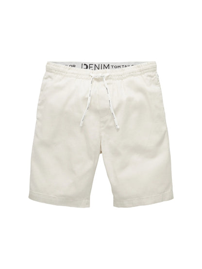 Denim Tom Tailor White Sand Men Chino Shorts SKU: 1036282_31718 Image 08