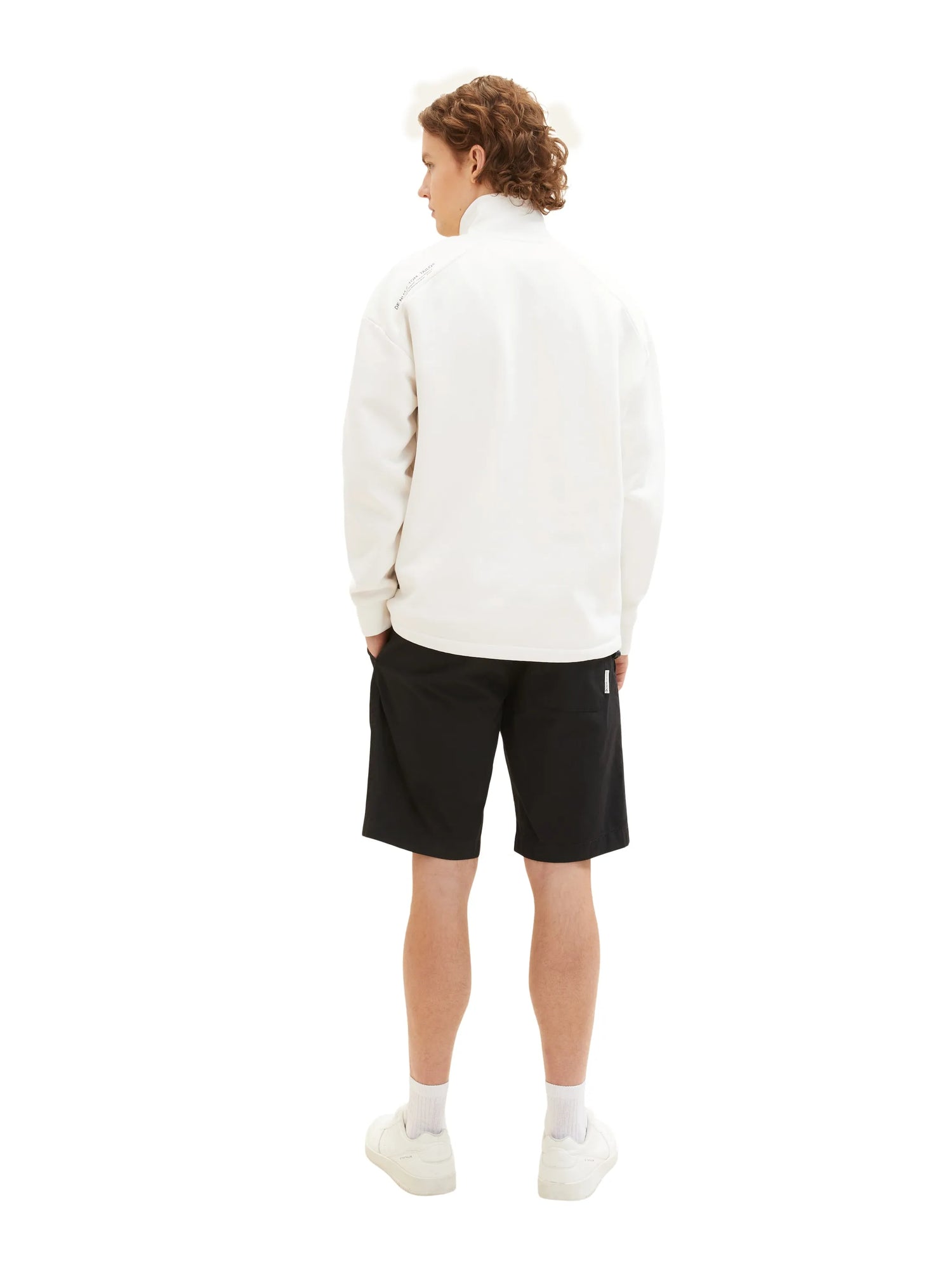 Denim Tom Tailor Black Men Shorts SKU: 1036286_29999 Image 04