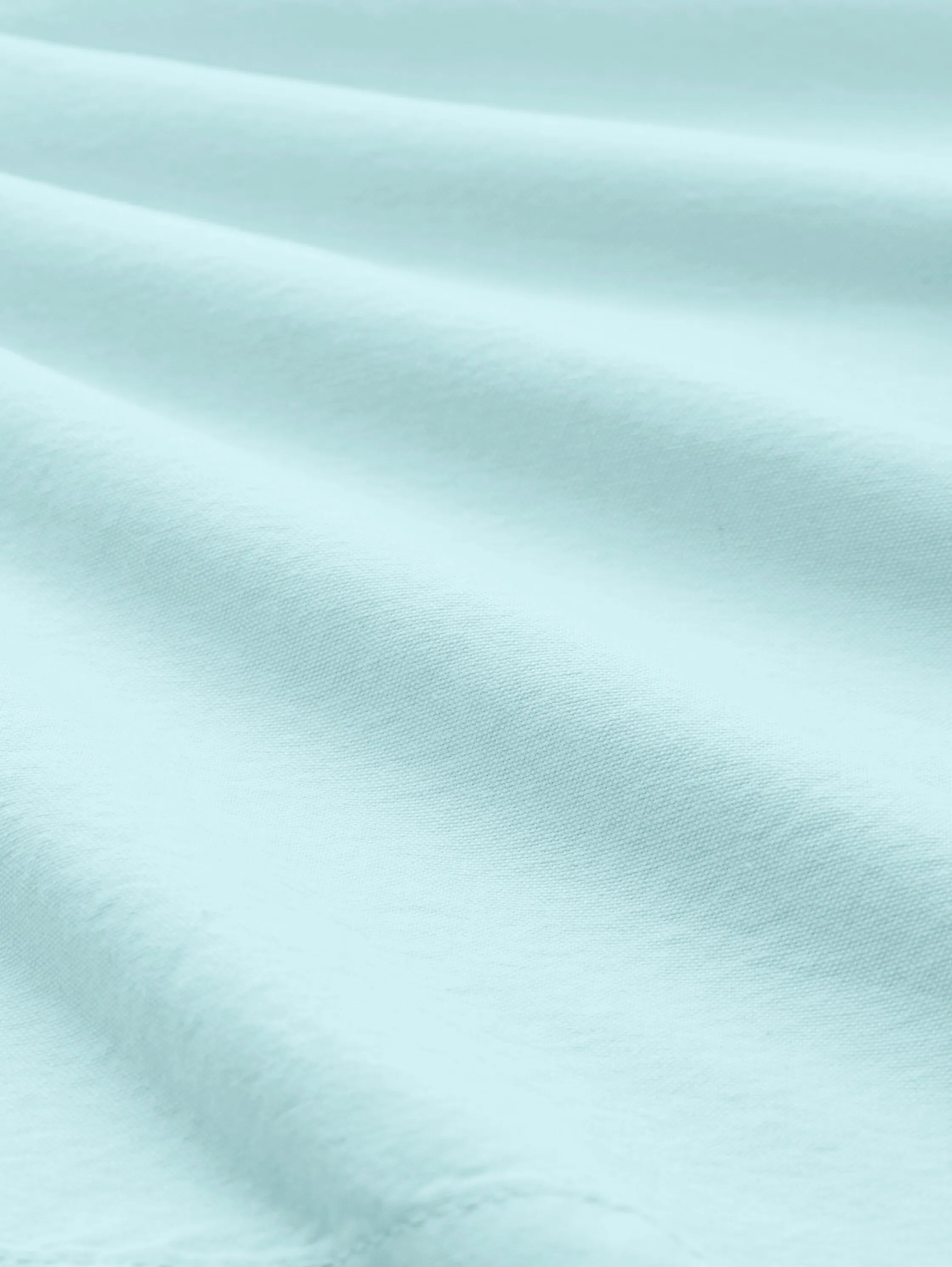 Denim Tom Tailor Turquoise White Chambray Men Regular Fit Chinos SKU: 1036287_32161 Image 02