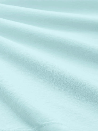 Denim Tom Tailor Turquoise White Chambray Men Regular Fit Chinos SKU: 1036287_32161 Image 02