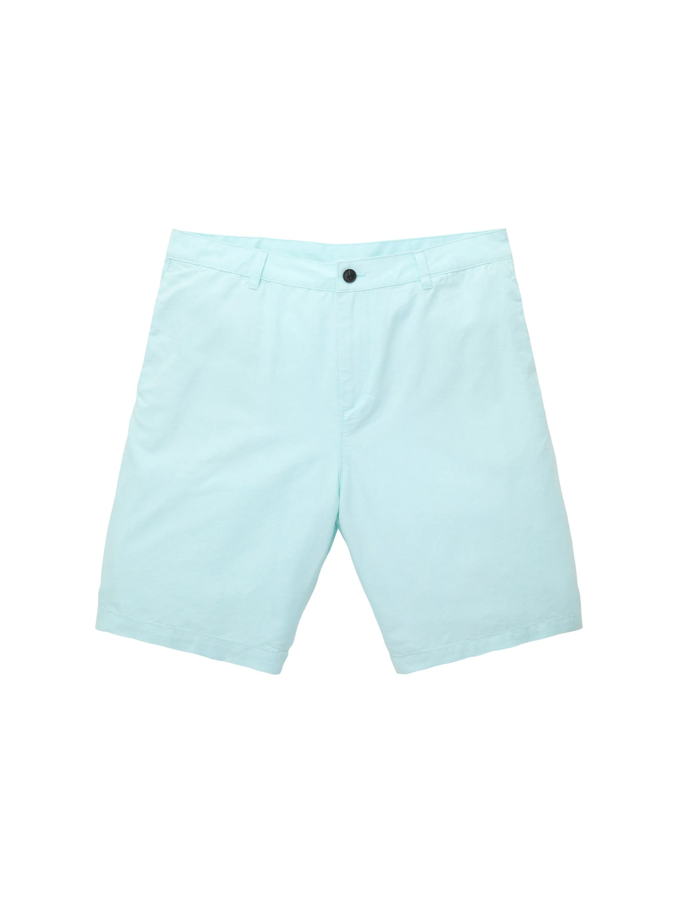 Denim Tom Tailor Turquoise White Chambray Men Regular Fit Chinos SKU: 1036287_32161 Image 08