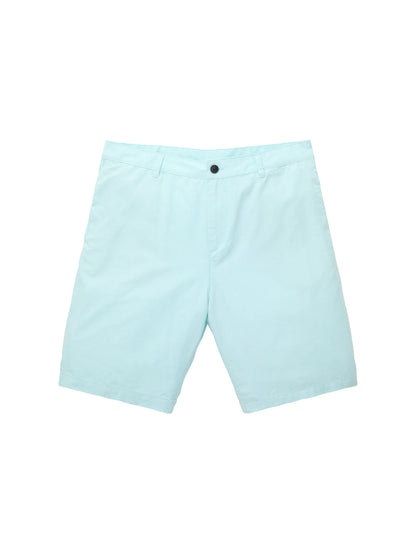 Denim Tom Tailor Turquoise White Chambray Men Regular Fit Chinos SKU: 1036287_32161 Image 08