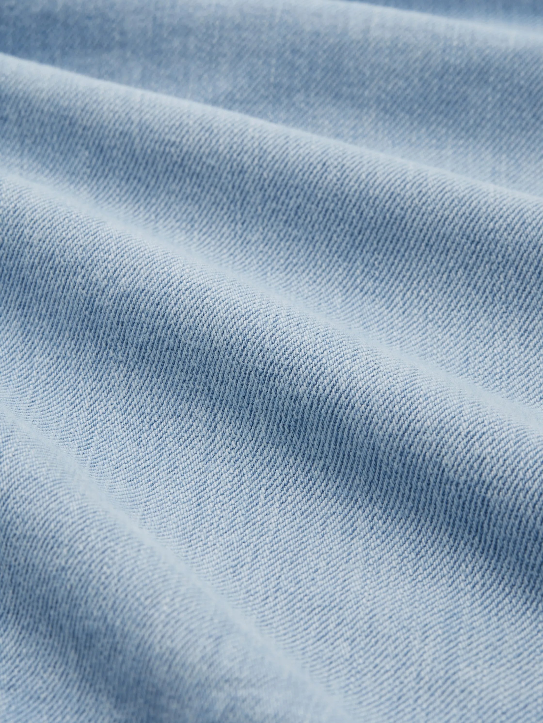 Tom Tailor Used Light Stone Blue Denim Men Relaxed Denim Shorts SKU: 1036290_10118 Image 07