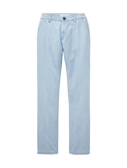 Tom Tailor Clean Light Stone Blue Denim Men Josh Slim Jeans SKU: 1036291_10112 Image 08