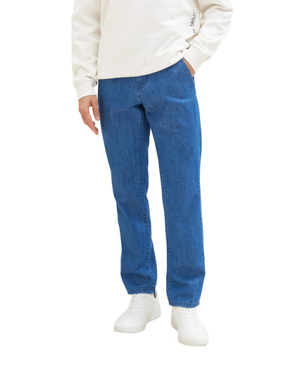 Tom Tailor Clean Mid Stone Blue Denim Men Josh Slim Jeans SKU: 1036291_10113 Image 05