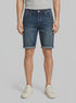 Tom Tailor Used Dark Stone Blue Denim Men Josh Denim Shorts SKU: 1036299_10120 Image 00