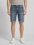 Tom Tailor Dark Stone Blue Grey Denim Men Josh Denim Shorts SKU: 1036299_10163 Image 00