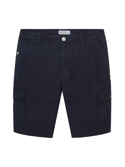 Tom Tailor Sky Captain Blue Men Cargo Shorts SKU: 1036304_10668 Image 08