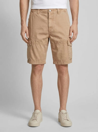 Tom Tailor Desert Fawn Men Cargo Shorts SKU: 1036304_24048 Image 00
