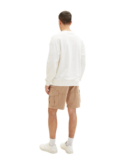 Tom Tailor Desert Fawn Men Cargo Shorts SKU: 1036304_24048 Image 04