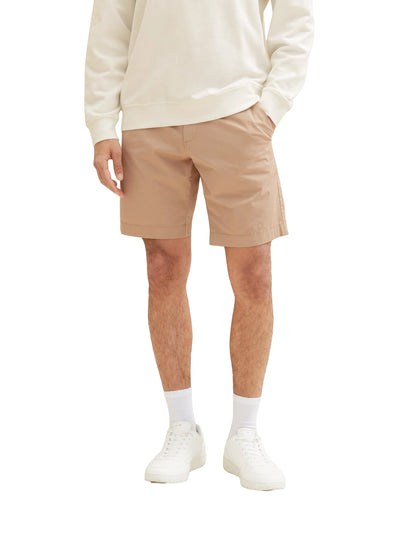 Tom Tailor Desert Fawn Men Chino Shorts SKU: 1036305_24048 Image 01