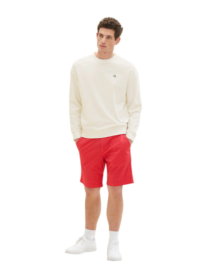 Tom Tailor Soft Berry Red Men Chino Shorts SKU: 1036305_31045 Image 05