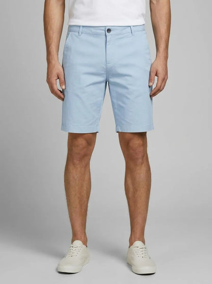 Tom Tailor Soft Powder Blue Men Chino Shorts SKU: 1036309_17550 Image 00