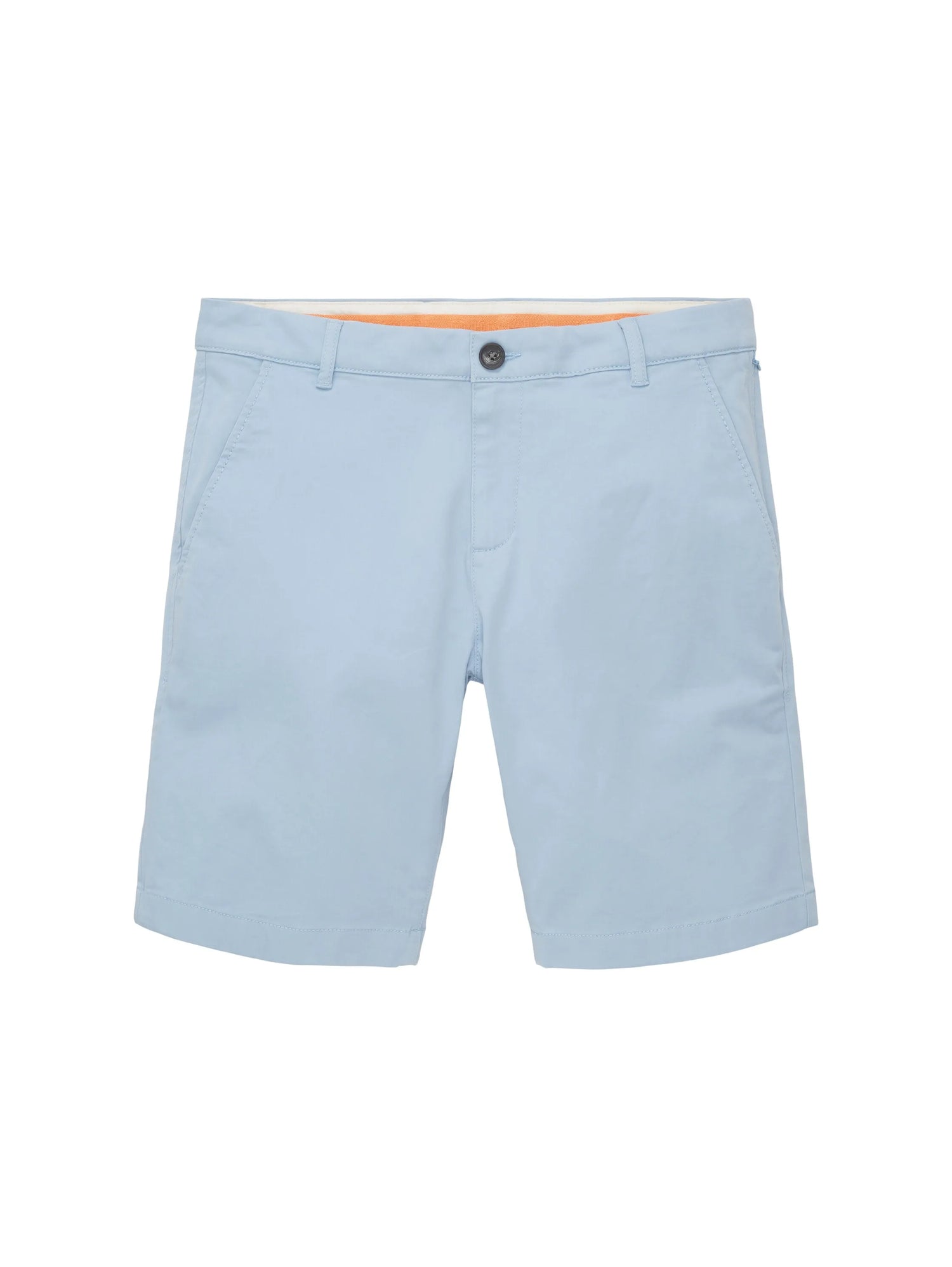 Tom Tailor Soft Powder Blue Men Chino Shorts SKU: 1036309_17550 Image 08