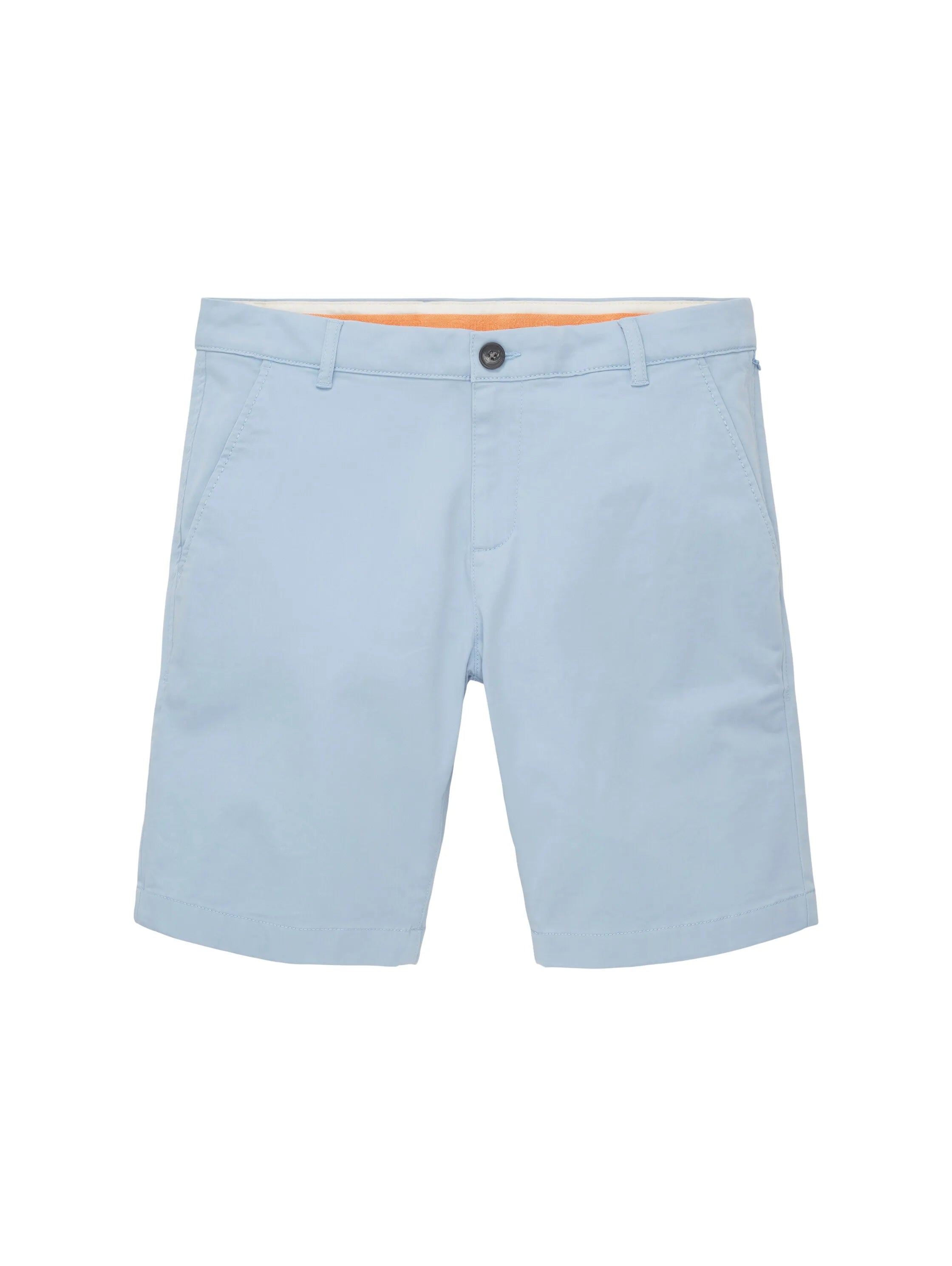 Tom Tailor Soft Powder Blue Men Chino Shorts SKU: 1036309_17550 Image 08