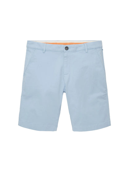 Tom Tailor Soft Powder Blue Men Chino Shorts SKU: 1036309_17550 Image 08