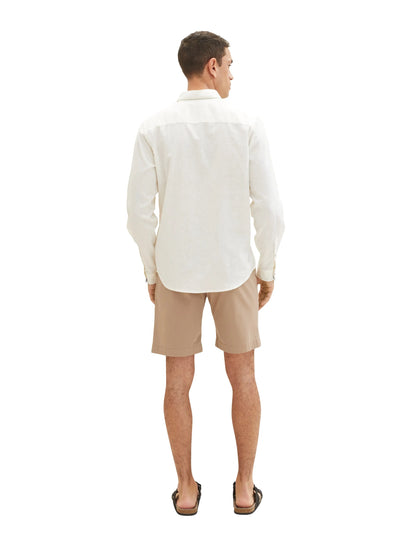 Tom Tailor Desert Fawn Men Chino Shorts SKU: 1036309_24048 Image 04