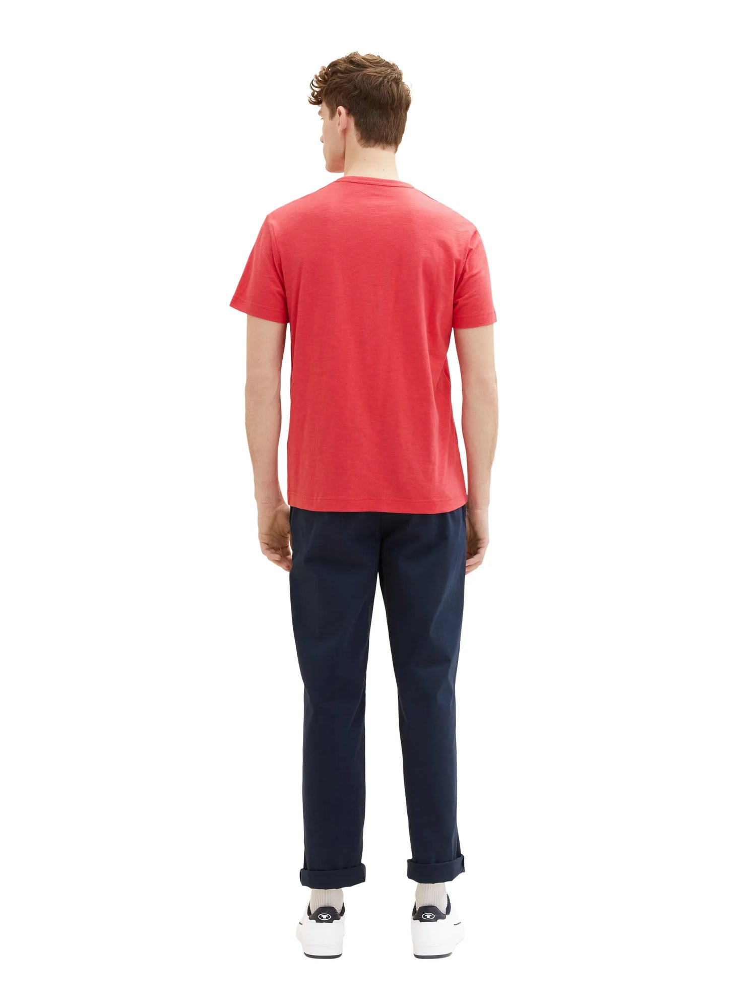 Tom Tailor Soft Berry Red Men T-Shirt with a Print SKU: 1036322_31045 Image 03