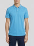 Tom Tailor Blue Minimal Flag Design Men Polo Shirt with an All-Over Print SKU: 1036326_32025 Image 00