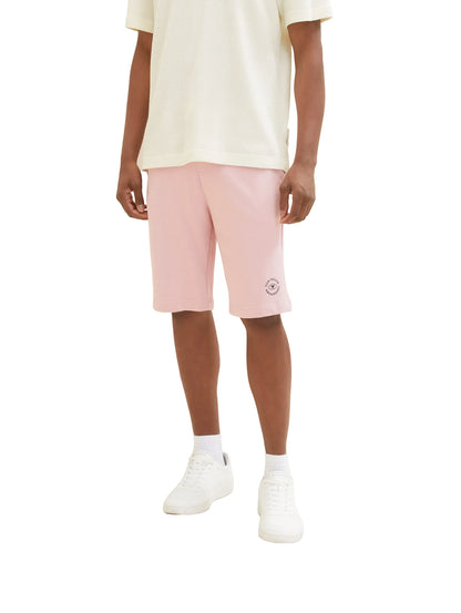 Tom Tailor Morning Pink Men Basic Sweatshorts SKU: 1036329_11055 Image 01