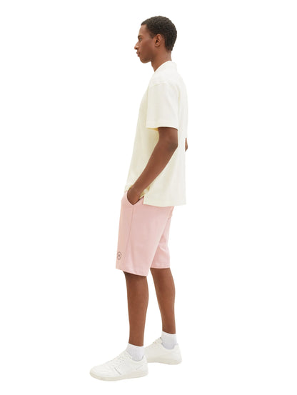 Tom Tailor Morning Pink Men Basic Sweatshorts SKU: 1036329_11055 Image 02