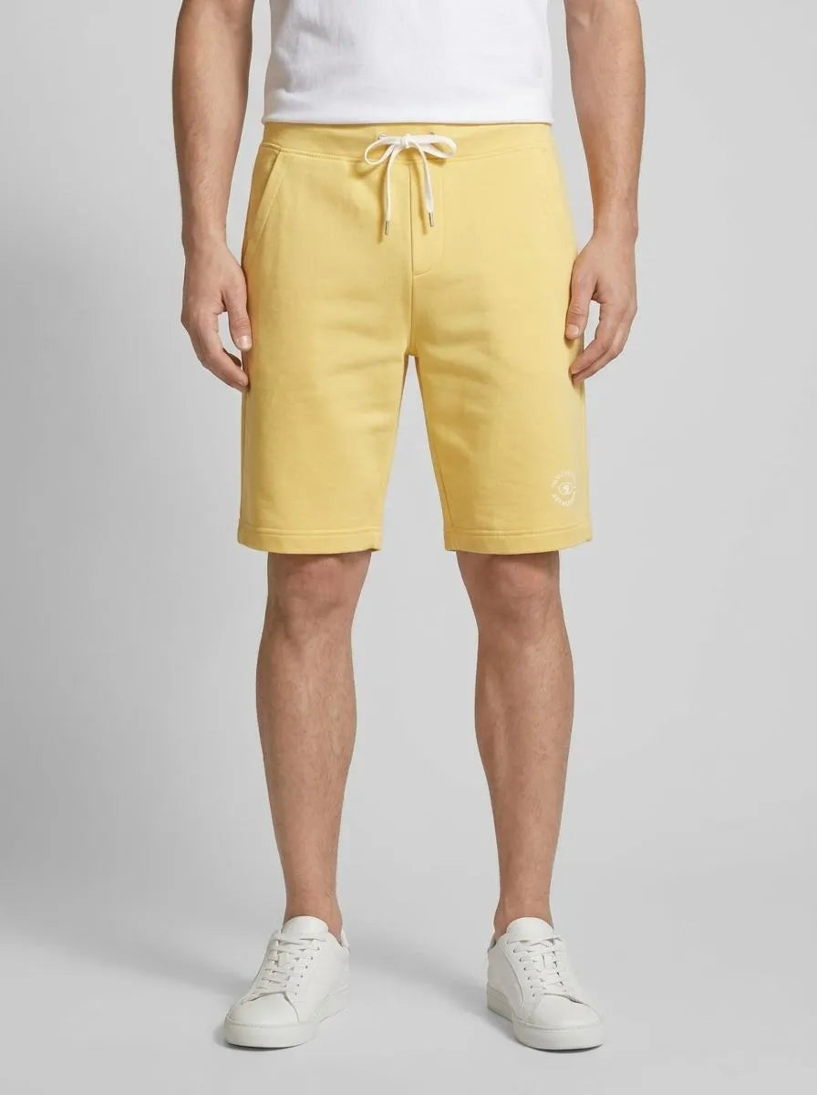 Tom Tailor Corn Yellow Men Basic Sweatshorts SKU: 1036329_16719 Image 00