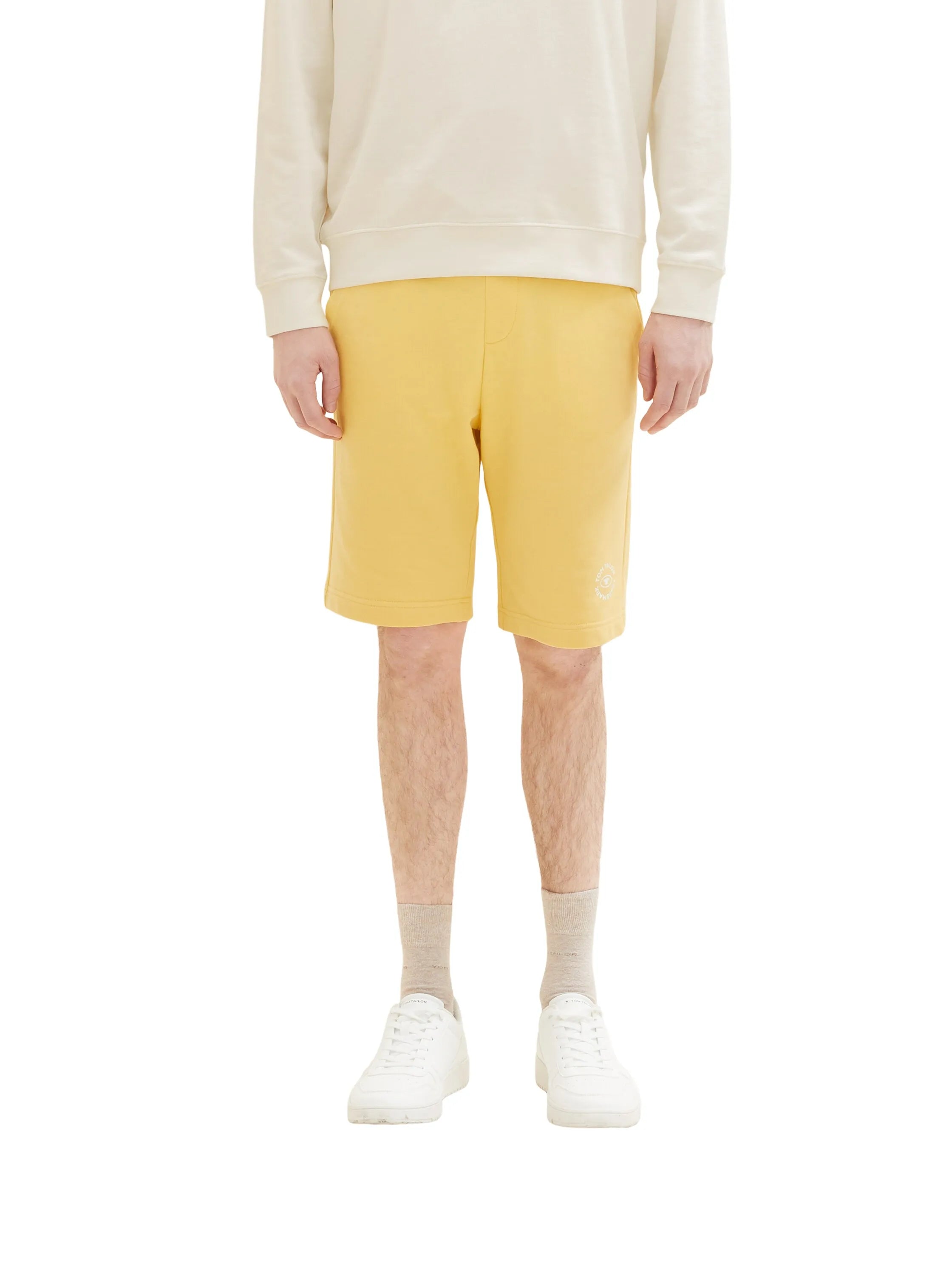 Tom Tailor Corn Yellow Men Basic Sweatshorts SKU: 1036329_16719 Image 01