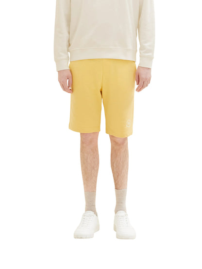 Tom Tailor Corn Yellow Men Basic Sweatshorts SKU: 1036329_16719 Image 01