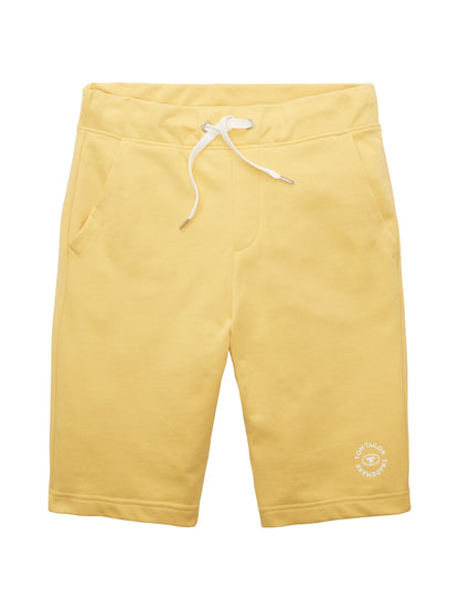 Tom Tailor Corn Yellow Men Basic Sweatshorts SKU: 1036329_16719 Image 08