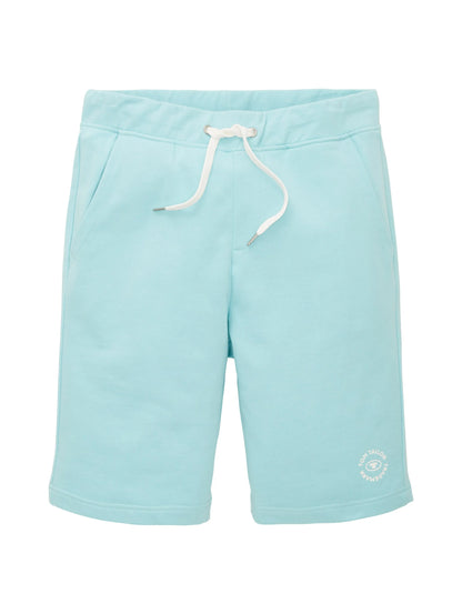 Tom Tailor Blue Tibetan Stone Men Basic Sweatshorts SKU: 1036329_31046 Image 08