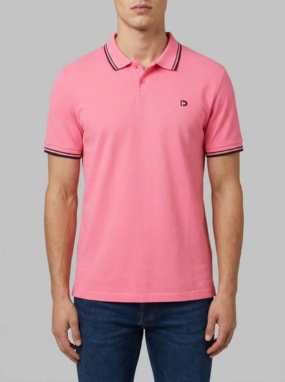 Denim Tom Tailor Summertime Pink Men Polo Shirt SKU: 1036386_31645 Image 00