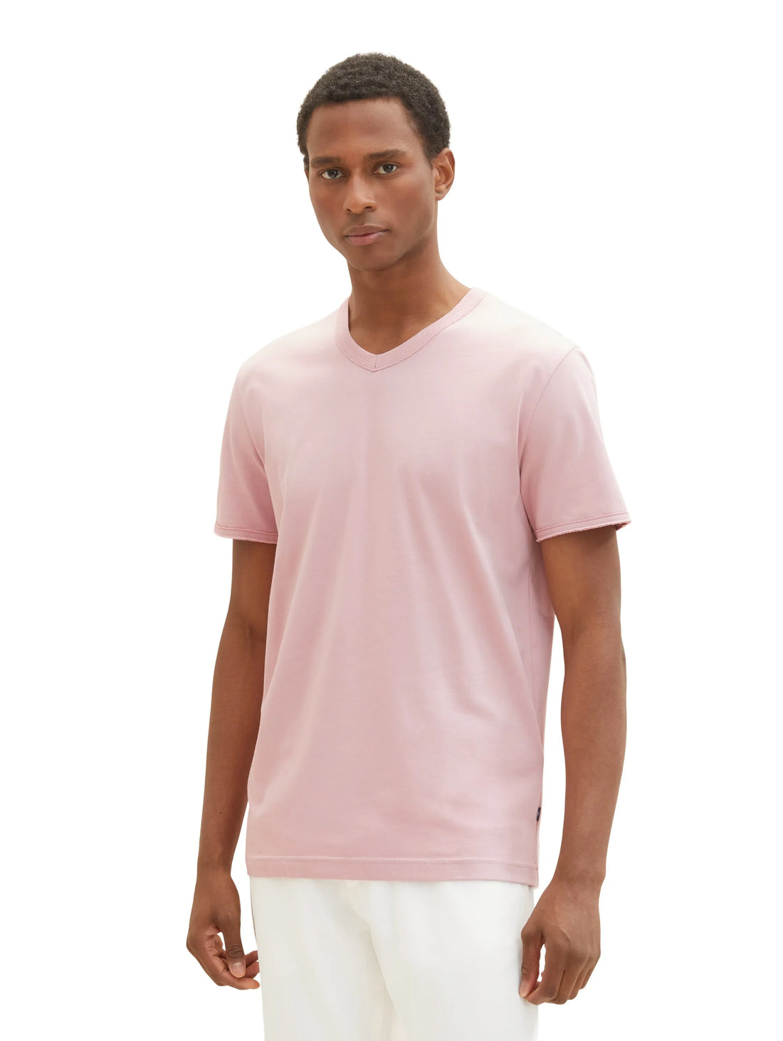 Tom Tailor Morning Pink Men Basic T-Shirt SKU: 1036403_11055 Image 01