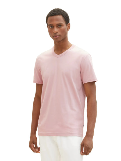 Tom Tailor Morning Pink Men Basic T-Shirt SKU: 1036403_11055 Image 01