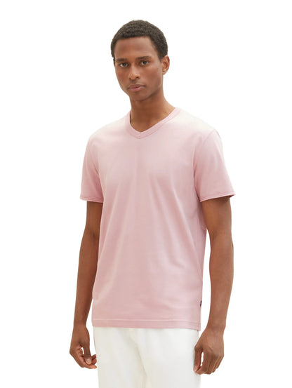 Tom Tailor Morning Pink Men Basic T-Shirt SKU: 1036403_11055 Image 06