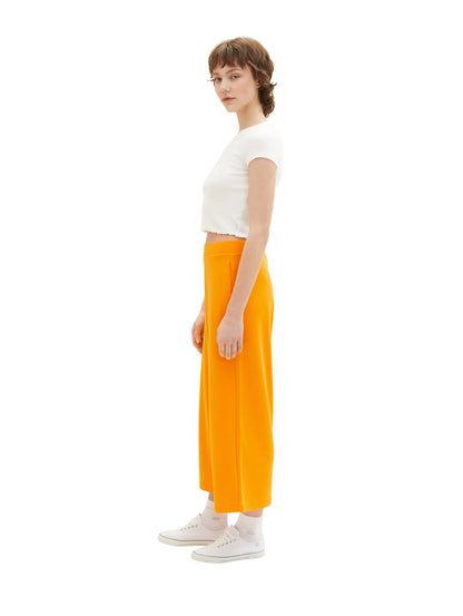 Denim Tom Tailor Bright Mango Orange Women Easy Culotte SKU: 1036512_31684 Image 02