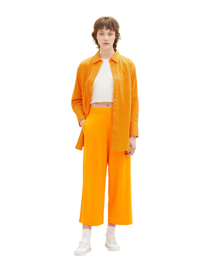 Denim Tom Tailor Bright Mango Orange Women Easy Culotte SKU: 1036512_31684 Image 06