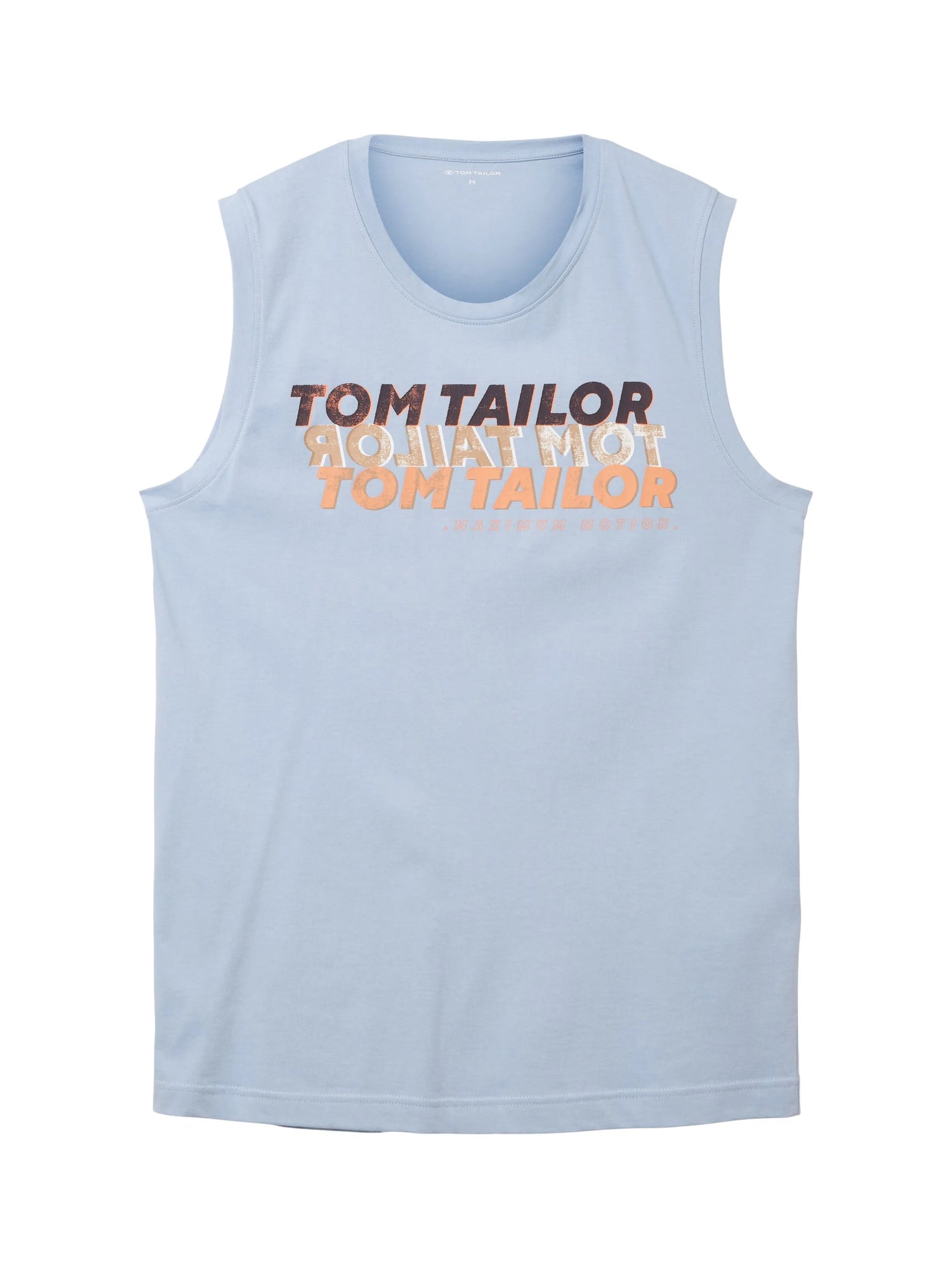 Tom Tailor Stonington Blue Men Tank Top with a Print SKU: 1036574_26320 Image 06