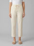 Tom Tailor Ivory Ecru Women Trousers with Linen SKU: 1036637_31649 Image 00
