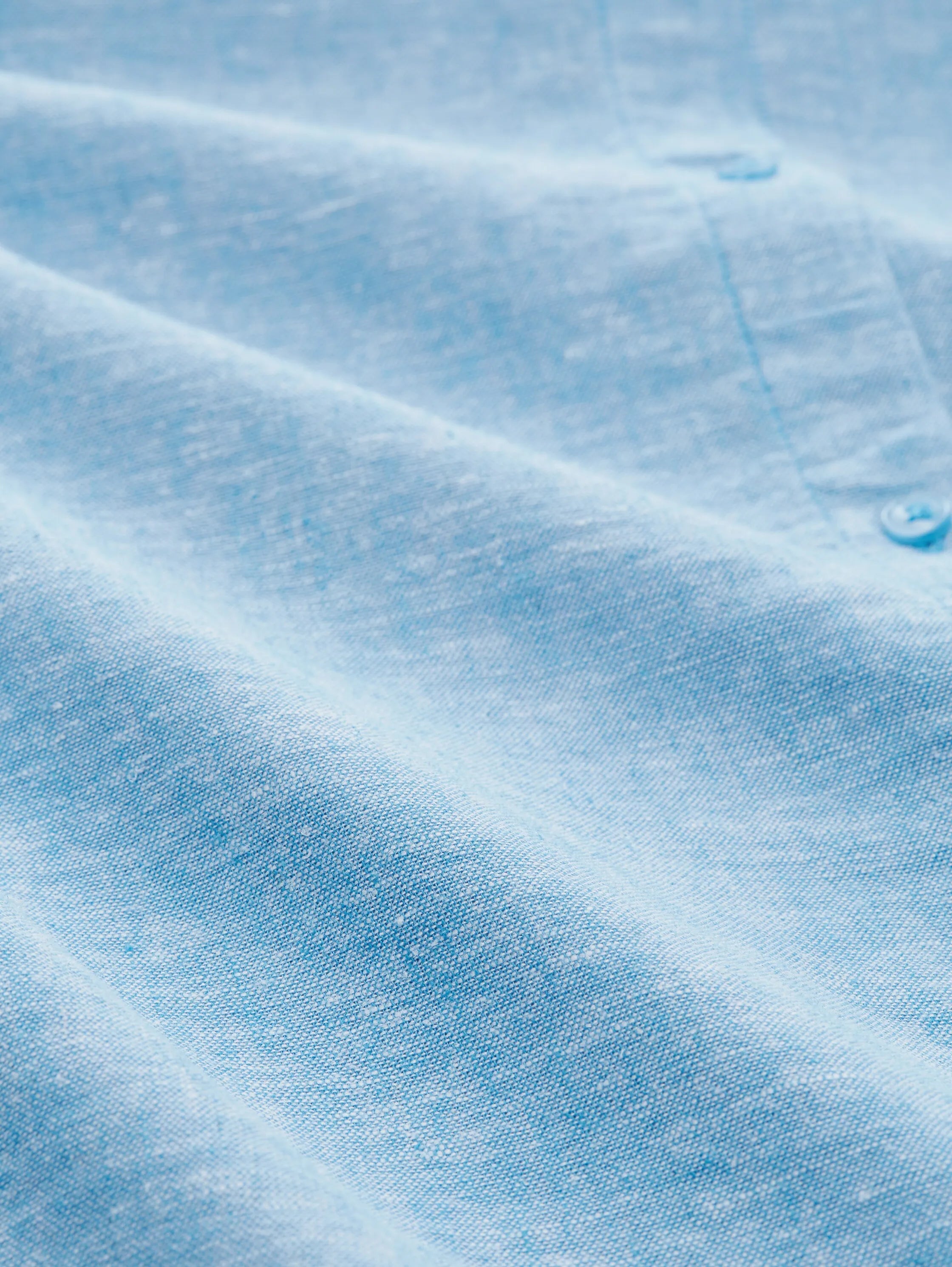 Tom Tailor Soft Cloud Blue Women Dress with Linen SKU: 1036654_21184 Image 06